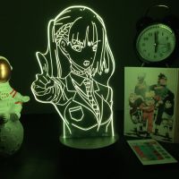 ☂ 3D LED Lamp Game Your Turn To Die Night Light Shin Tsukimi Figure For Bedroom Decoration Night Light Manga Birthday Gift