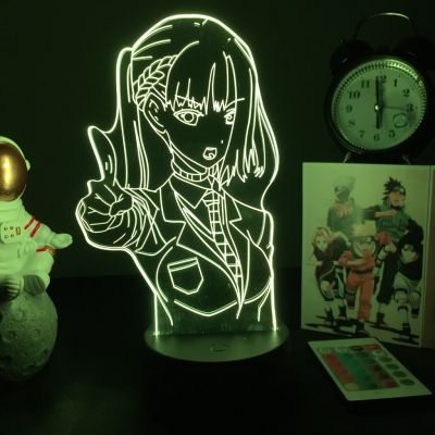 ☂ 3D LED Lamp Game Your Turn To Die Night Light Shin Tsukimi Figure For Bedroom Decoration Night Light Manga Birthday Gift