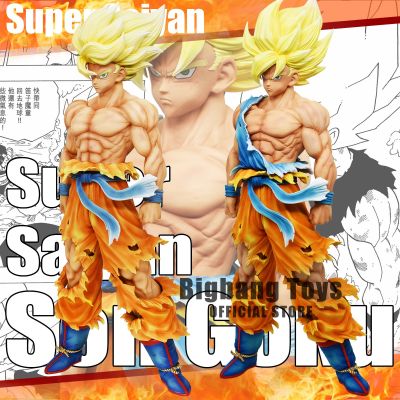 ฟิกเกอร์ดราก้อนบอล43.5ซม. ฟิกเกอร์โมเดล Goku ฟิกเกอร์อนิเมะ Super Saiyan Goku Goku โมเดลของเล่นตุ๊กตาสะสมของขวัญพร้อม Stockjssdv9ec82