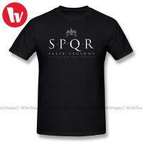 Fashion Popular Gift For friend Styles SPQR Roman Empire Army Men Letter Print Oversized Classic Casual tshirt  WAAM