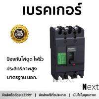 รุ่นขายดี เบรคเกอร์ งานไฟฟ้า SCHNEIDER เมนเบรกเกอร์ 3P 60A EZC100H3060T สีดำ ตัดไฟ ป้องกันไฟดูด ไฟรั่วอย่างมีประสิทธิภาพ รองรับมาตรฐาน มอก Circuit Breaker จัดส่งฟรี Kerry ทั่วประเทศ