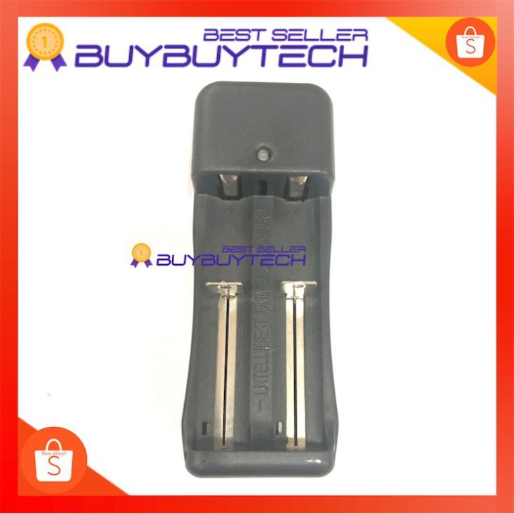 buybuytech-9900mah-ถ่านชาร์จ-แท่นชาร์ต-ถ่านชาร์ต-18650-ultrafire-3-7v-9900mah