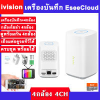 ivision New Arrval พร้อมส่ง เครื่องบันทึกกล้องวงจรปิด NVR 4CH G4H / G4R เครื่องบันทึก 4ช่อง ใช้สำหรับ กล้องวงจรปิด wifi แอป EseeCloud IP Pro network video recorder