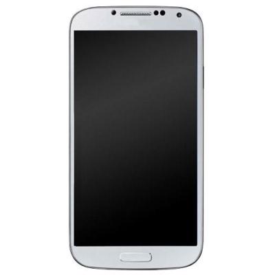หน้าจอ LCD ต้นฉบับพร้อมกรอบสำหรับ Galaxy S4/I9500 (สีดำ)