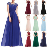 Popular design summer skirt new womens lace dress bridesmaid evening dress