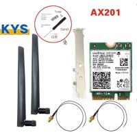 Dual Band 2.4Gbps Wireless Adapter For Intel AX201 Desktop Kit 802.11ac/ax M.2 Key E CNVIo2 Wifi 6 Bluetooth 5.0 Network Card