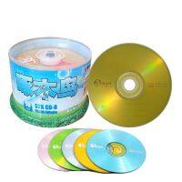 ขายส่งห้าสี25แผ่นเกรด A X52 700MB แผ่น CD-R พิมพ์เปล่า