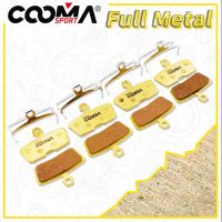 4 Pairs Bicycle Disc Brake Pads for SRAM MTB CODE R Guide RE Calipers Gold Full Metal