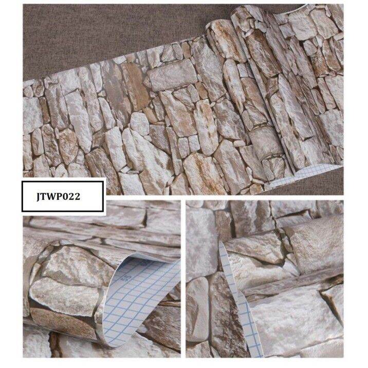 Wall Paper BRICK WALLS DIFFERENT DESIGN | Lazada PH