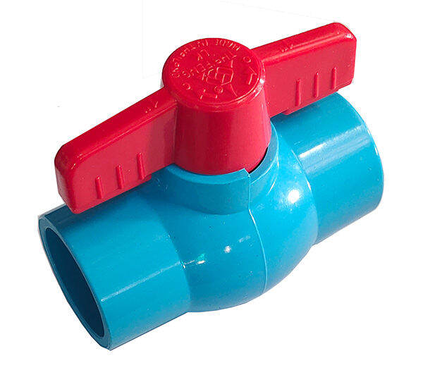 วาล์วน้ำ-1นิ้ว-6-ตัว-บอลวาล์วสวม-สำหรับท่อพีวีซี-ball-valve-วาล์วพีวีซี