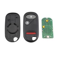 KUMSUN 313.8MHz 3ปุ่ม Keyless Uncut Flip Remote Key Fob OUCG8D-344H-A Fit สำหรับ2002Palepaleo