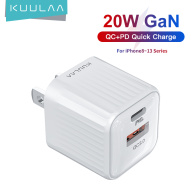 KUULAA GaN PD 20W Fast Charging USB C Charger For iPhone Xiaomi Huawei thumbnail