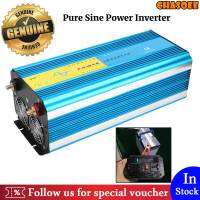 LCD USB Power Inverter Super Power Pure Sine Wave 2 Universal Plugs Dual Fan for Heat Dissipation 8000W