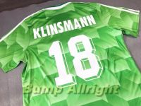 Retro : เสื้อฟุตบอลย้อนยุค Vintage ทีมชาติเยอรมัน เยือน 1988 GERMAN National Away 1988 + 8 KLISMANN สุดเท่ห์ !!