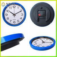 VHGG 1 PC Simplicity Bedroom Kitchen Sweep Second Movement Quartz Bell Wall Clock Silent