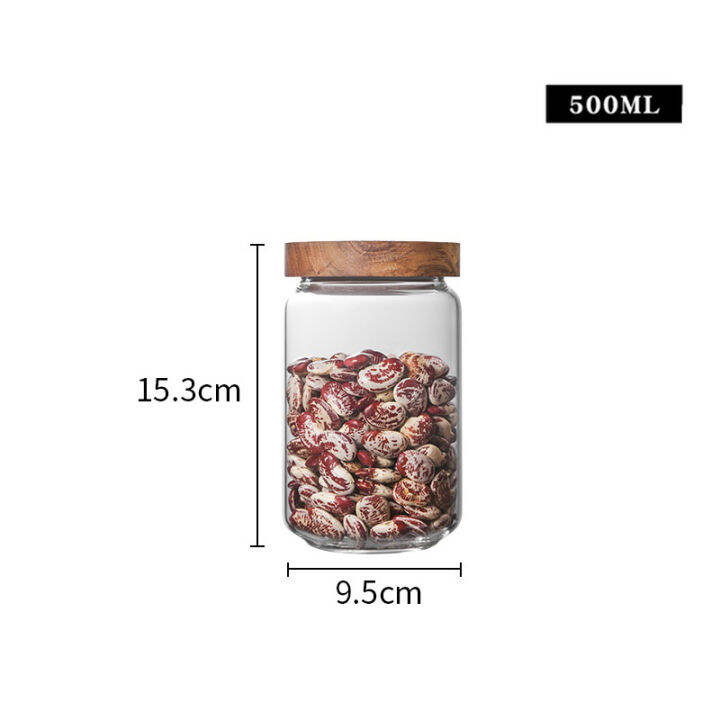 household-bottle-jar-glass-tea-cans-round-lid-coffee-confectionery-food-cans-cereal-storage-box-kitchen-storage-tank