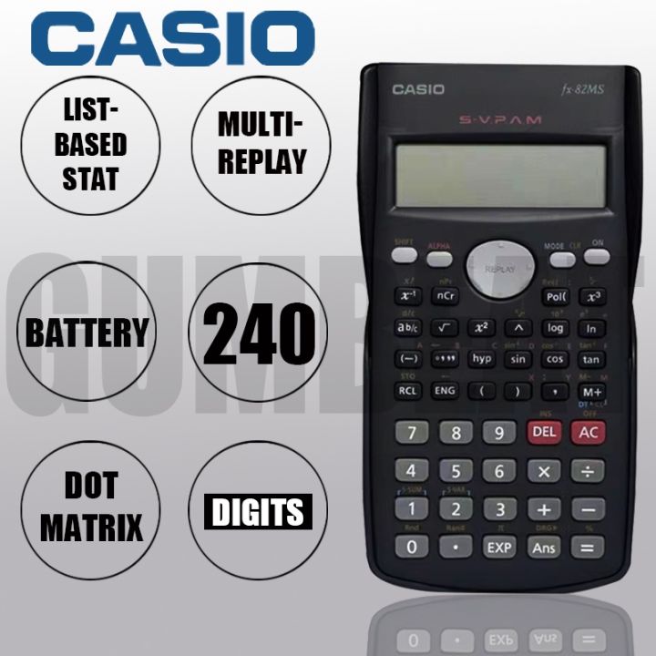 casio-fx-82ms-เครื่องคิดเลขทางวิทยาศาสตร์เครื่องคิดเลขฟังก์ชั่นเครื่องคิดเลขสี-12-หลัก-m-28-เครื่องคิดเลข