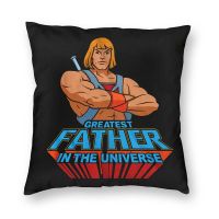 He is the master of the universe, the eternal home pillowcase, the living room pillowcase Sellertosupportfreecustomization. Double sided printing design for pillows.