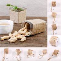 11Styles DIY Craft Twine Rope 5M Burlap Ribbon Natural Hessian Jute Wedding Party Decor Vintage