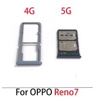 สำหรับ OPPO Reno7 Reno 7 Pro SE 5G ซิมและการ์ด SD สล็อตที่ใส่ถาดชิ้นส่วนอะไหล่ LKT37121อะไหล่อะแดปเตอร์