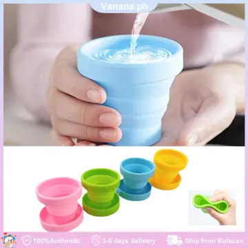 Silicone Portable and Folding Drinking Cup – The Convenient Kitchen