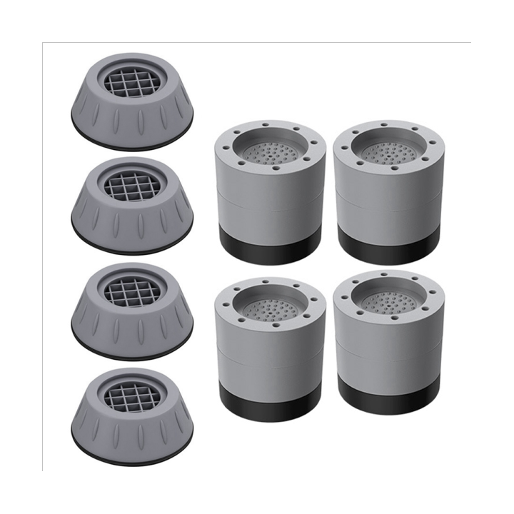 8Pcs Washing Machine Floor Mat Rubber Feet Legs Mat Silent Washer Dryer