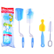 Bộ Cọ Rửa Bình Sữa Và Núm Ti 4 Món