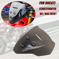 New For DUCATI Streetfighter V4 V4S 2020 2021 Motorcycle Accessories Windscreen Windshield Viser Baffle VIsor Wind Deflectors