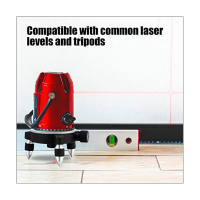 360°Adjust Laser Level Adapter Rotating Base for Laser Level Tripod Connector Pivoting Base Fine Tuning Holder