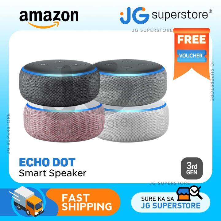Amazon Echo Dot 3rd Gen Smart speaker with Alexa Voice (Charcoal ...