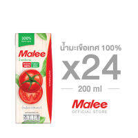 ยกลัง! 24 กล่อง MALEE น้ำมะเขือเทศ 100% ขนาด 200 มล.