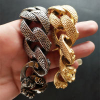 Bully Collar Pitbull Design Dog Gold Chain ส่วนบุคคล Collar Leash Bulldog สแตนเลส32มม. สร้อยคอ Product