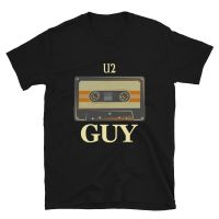 tshirtเสื้อยืดคอกลมฤดูร้อนเสื้อยืด ลายวงดนตรี U2 80S 90S สไตล์วินเทจSto4XL  S5DW
