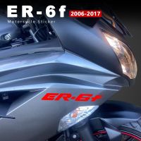 สติกเกอร์ติดมอเตอร์ไซค์ Er6f รูปลอกกันน้ำอุปกรณ์เสริมสำหรับ Kawasaki ER-6F 2006-2017 2008 2009 2010 2011 2012 2013 2014 2016 2015