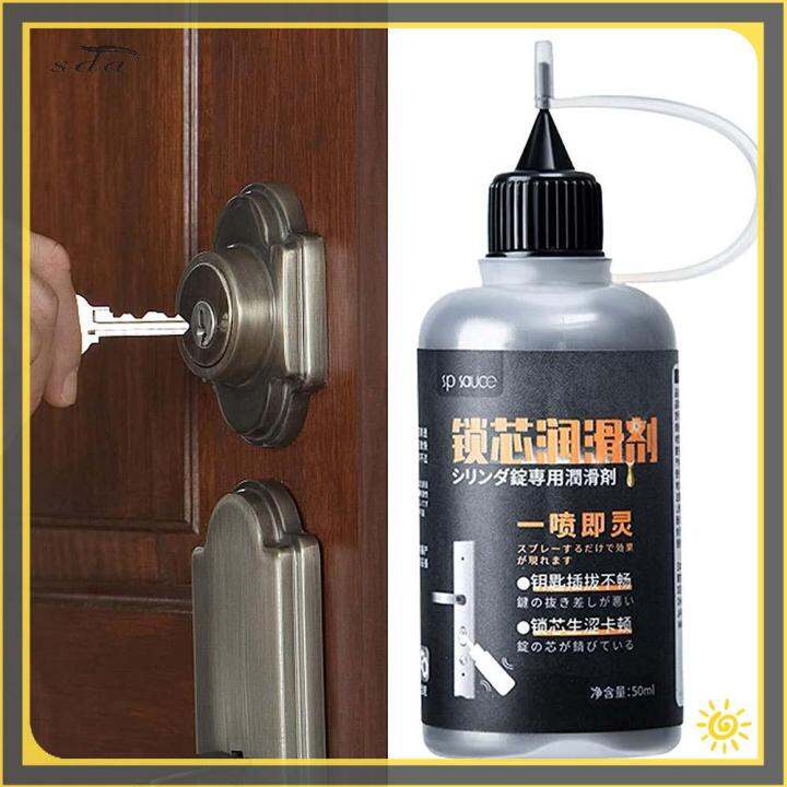 Door graphite lock lubricant Lock Cylinder Lubricant Dry Lube Natural