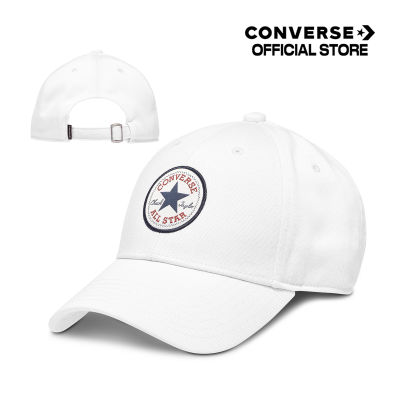 Converse หมวก BASEBALL CAP คอนเวิร์ส  SEASONAL UNISEX WHITE (10022134-A02) 1522134COWTXX