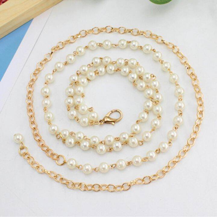 pearl-waist-chain-adjustable-adjustable-waist-chain-women-thin-long-belt-women-aliexpress