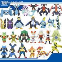 Aolzbiip49h TOMY Figure Original Garchomp นาย Mime ดราโกไนท์ ชิมชาร์ นรก Eevee Gengar Grookey ของเล่นตัวเลข