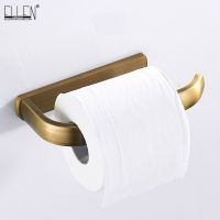 Bathroom Toilet Paper Holder Antique Bronze Toilet Roll Holder Wall Mounted Copper Tissue Roll Hanger EL0286