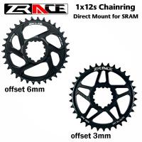 ZRACE จานจักรยาน12S MTB 28/30/32/34/36T Crown 3Mm 6Mm ชดเชย GXP Chainring สำหรับ Sram Direct Mount Crank NX XX XO GX