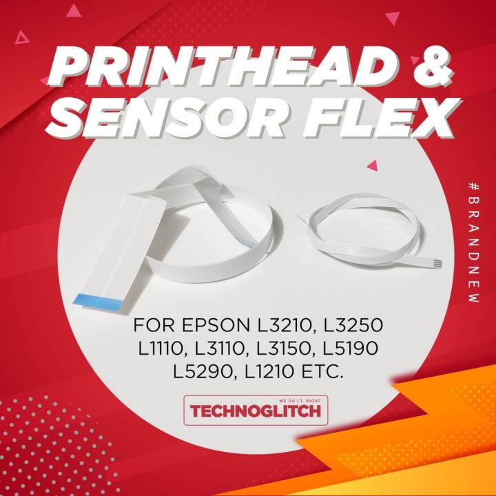 Print Head Sensor Flex Cable For Epson L3250 L3110 L3210 L3150 L5190 L5290 L1210 L1110 New 0599