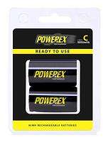 ถ่านชาร์จ Size C Powerex 5,000 mAh - Black (แพค 2 ก้อน)