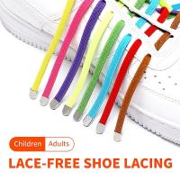 Elastic Shoelaces No Tie Shoe laces Outdoor Leisure Sneakers Quick Safety Flat Shoe lace Kids And Adult Unisex Lazy laces