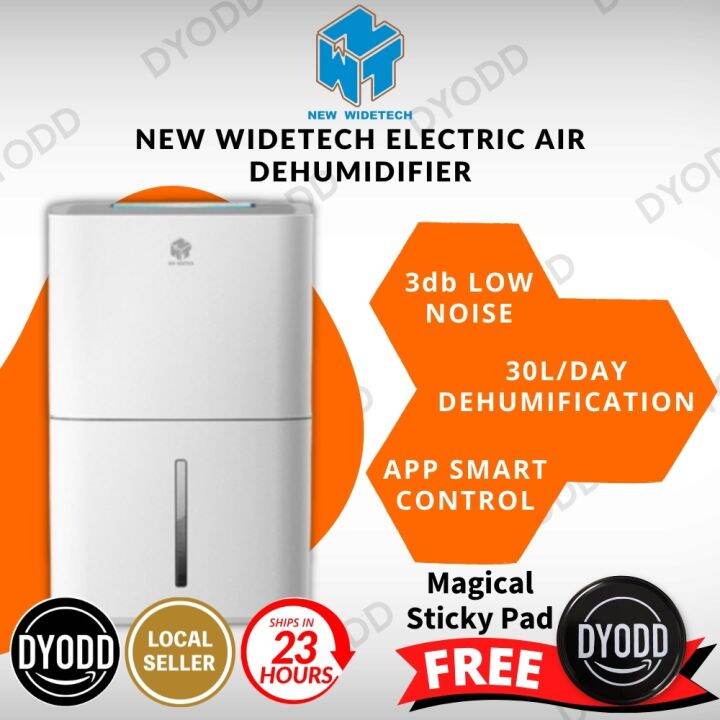 WIDETECH Electric Air Dehumidifier 12L/18L/30L Household Moisture ...