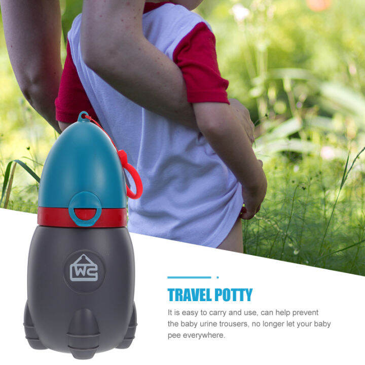 Portable Kids Travel Potty Pee Cup Children Urinal Bottle for Camping