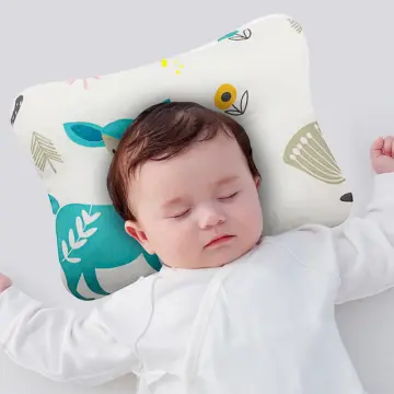 Anti flat head top pillow