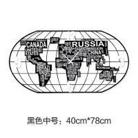 Nordic creative world map clock wall clock living room home decoration clock hot factory direct sales