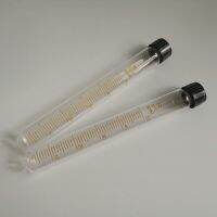 【Be worth】 Toseef 4Pcs 50Ml Graduation Glass Test รอบล่าง Centrifuge Tube หลอดเกลียวพร้อมยางซิลิโคน Liners