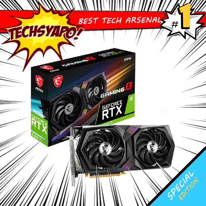 MSI GAMING X RTX 3060Ti 8 GB GDDR6 GRAPHICS CARD | BRAND NEW | SEALED ...