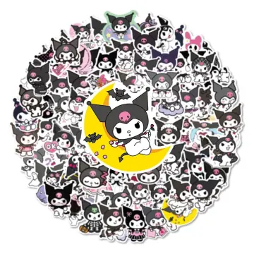 Cartoon Stickers Kuromi Kuromi Graffiti Sticker Cell Phone Water